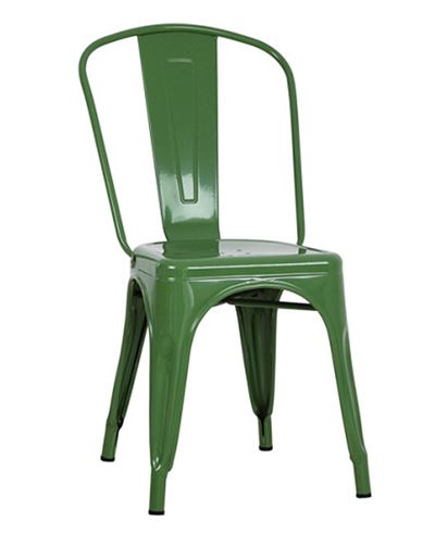  Ghế Tolix không tay  màu xanh lục